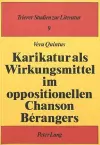 Karikatur ALS Wirkungsmittel Im Oppositionellen Chanson Bérangers cover