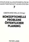 Konzeptionelle Probleme Oeffentlicher Planung cover