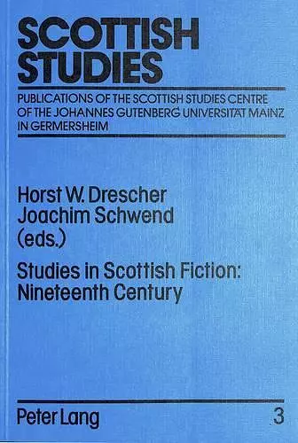 Studies in Scottish Fiction cover