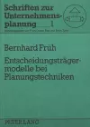 Entscheidungstraegermodelle Bei Planungstechniken cover