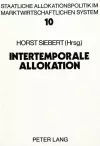 Intertemporale Allokation cover