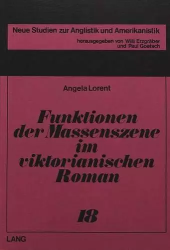 Funktionen Der Massenszene Im Viktorianischen Roman cover