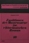 Funktionen Der Massenszene Im Viktorianischen Roman cover