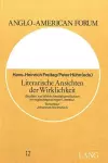 Literarische Ansichten Der Wirklichkeit cover