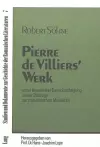 Pierre de Villiers' Werk cover