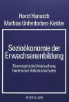 Soziooekonomie Der Erwachsenenbildung cover