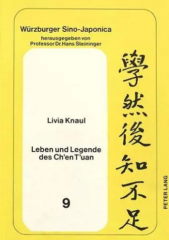 Leben Und Legende Des Ch'en t'Uan cover