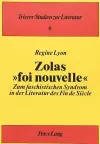 Zolas »Foi Nouvelle« cover