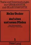 Auf Alten Und Neuen Pfaden cover