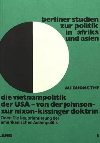 Die Vietnampolitik Der USA cover