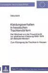 Kleidungsverhalten in Hessischen Trachtendoerfern cover