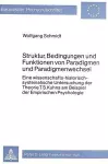 Struktur, Bedingungen Und Funktionen Von Paradigmen Und Paradigmenwechsel cover