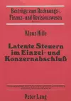 Latente Steuern Im Einzel- Und Konzernabschluss cover