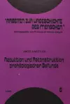 Reduktion Und Rekonstruktion Archaeologischer Befunde cover