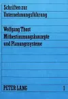 Mitbestimmungskonzepte Und Planungssysteme cover