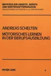 Motorisches Lernen in Der Berufsausbildung cover