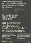 Die Ordnung Des Bodens Im Fortschritt Der Wissenschaften- La Planification Du Sol Dans Le Cadre Du Progrès- Land Use Planning; Contribution of the Different Scientific Disciplines cover