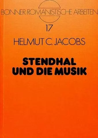 Stendhal Und Die Musik cover