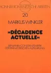 Decadence Actuelle cover