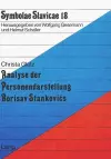 Analyse Der Personendarstellung Borisav Stankovics cover