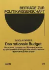 Das Rationale Budget cover