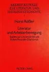 Literatur Und Arbeiterbewegung cover