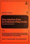 Das Religioese Erbe Im Fruehwerk Philip Roths cover