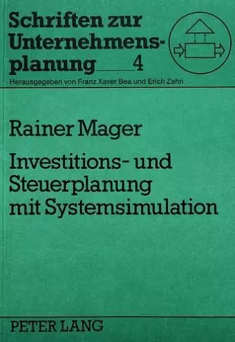 Investitions- Und Steuerplanung Mit Systemsimulation cover