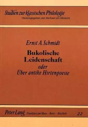 Bukolische Leidenschaft cover