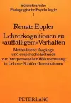 Lehrerkognitionen Zu «Auffaelligem» Verhalten: cover