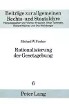 Rationalisierung Der Gesetzgebung cover