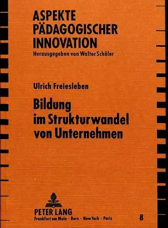 Bildung Im Strukturwandel Von Unternehmen cover