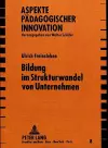 Bildung Im Strukturwandel Von Unternehmen cover