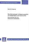 Der Kleinststaat Im Spannungsfeld Von Dependenz Und Autonomie cover