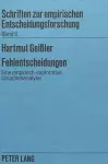 Fehlentscheidungen cover