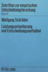 Leistungsorientierung Und Entscheidungsverhalten cover