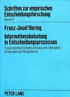 Informationsbelastung in Entscheidungsprozessen cover