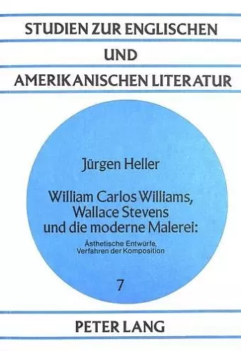 William Carlos Williams, Wallace Stevens Und Die Moderne Malerei: cover