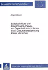 Sozialpolitische Und Oekonomische Analyse Von Organisationsproblemen in Der Gesundheitssicherung Aelterer Menschen cover