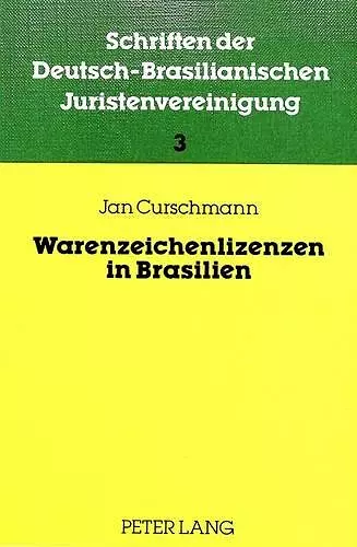 Warenzeichenlizenzen in Brasilien cover