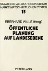 Oeffentliche Planung Auf Landesebene cover
