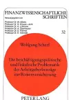 Die Beschaeftigungspolitische Und Fiskalische Problematik Der Arbeitgeberbeitraege Zur Rentenversicherung cover