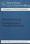 Controllingsystem in Der Elektroindustrie cover