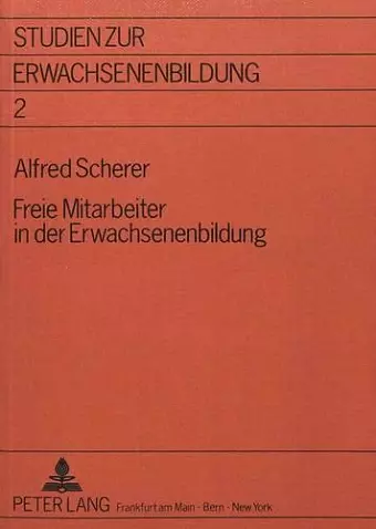 Freie Mitarbeiter in Der Erwachsenenbildung cover