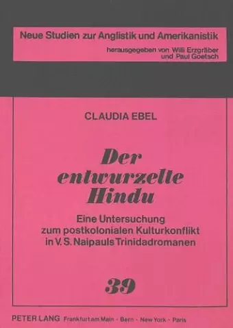 Der Entwurzelte Hindu cover