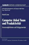 Computer Aided Team und Produktivität cover