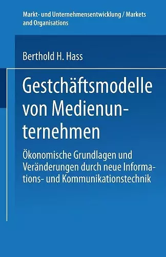 Geschäftsmodelle von Medienunternehmen cover