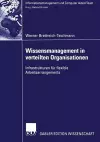 Wissensmanagement in verteilten Organisationen cover