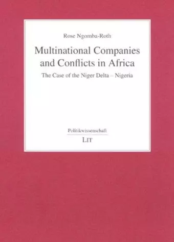 Multinational Companies and Conflicts in Africa cover