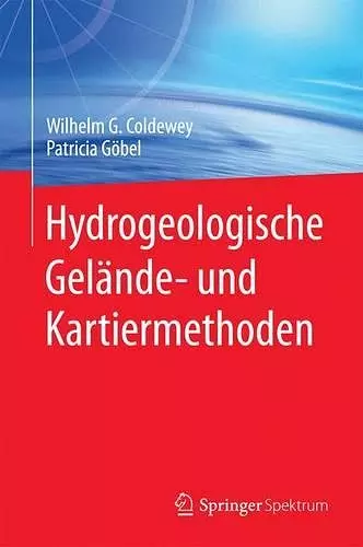 Hydrogeologische Gelände- und Kartiermethoden cover